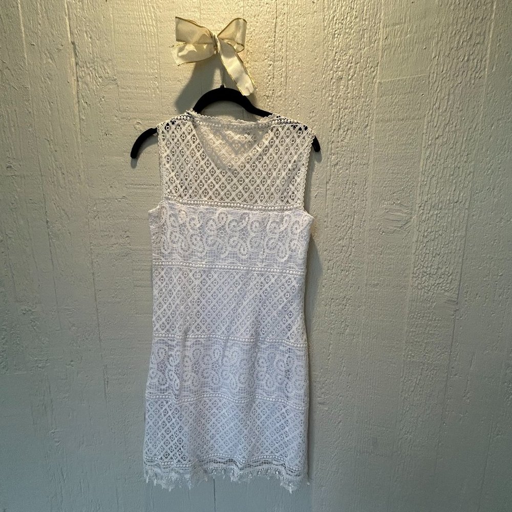 White Lace Laundry by Shelly Seagal, size 4